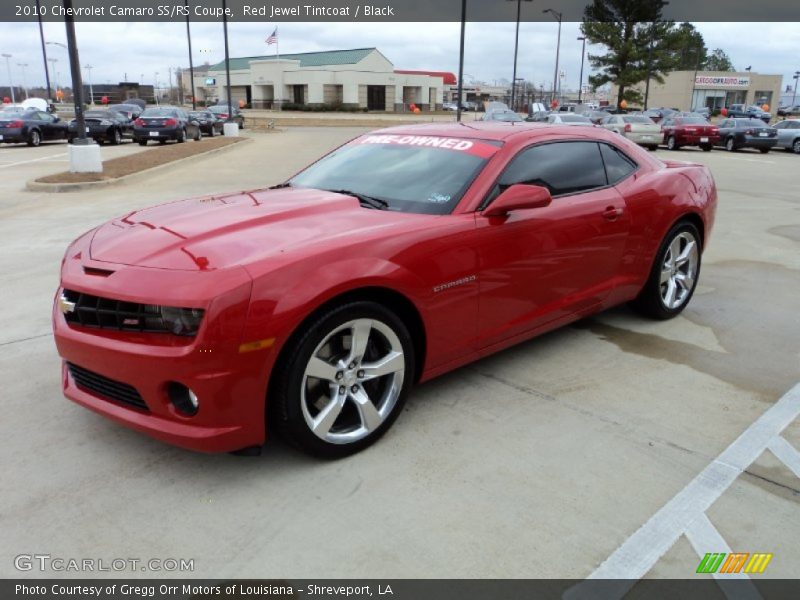Red Jewel Tintcoat / Black 2010 Chevrolet Camaro SS/RS Coupe