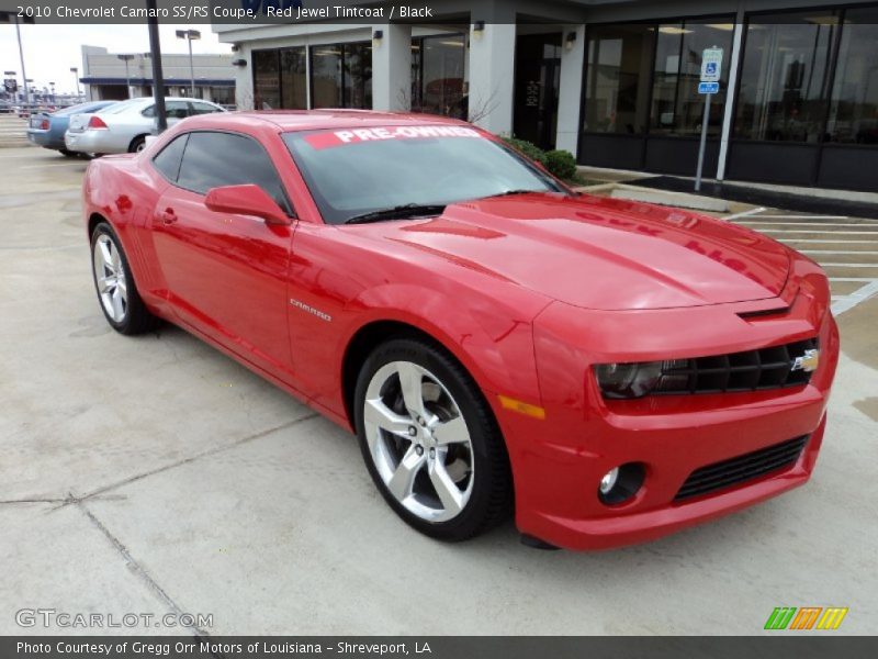 Red Jewel Tintcoat / Black 2010 Chevrolet Camaro SS/RS Coupe