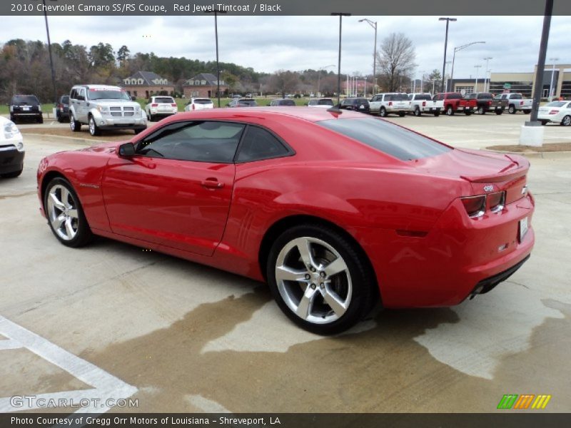 Red Jewel Tintcoat / Black 2010 Chevrolet Camaro SS/RS Coupe