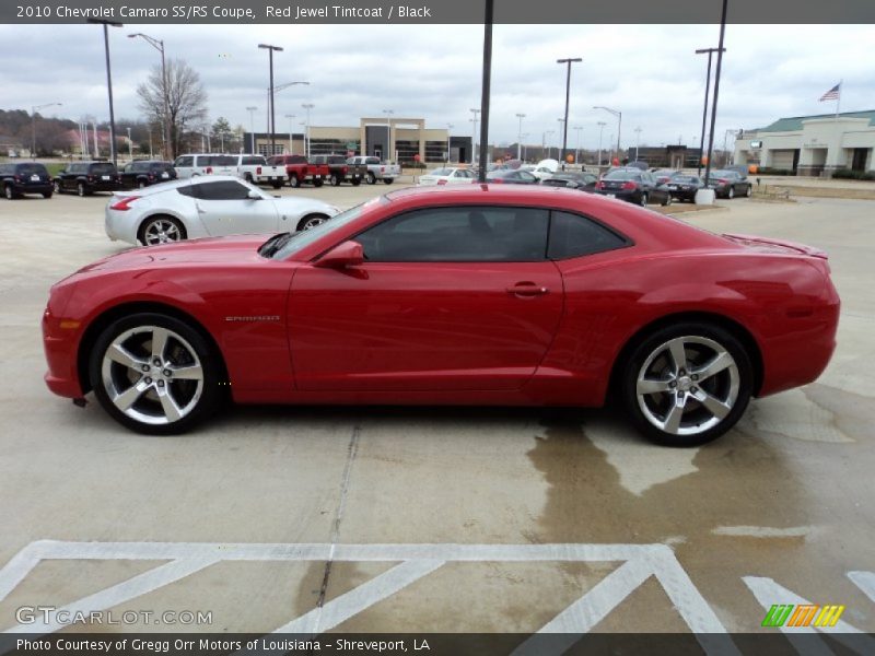 Red Jewel Tintcoat / Black 2010 Chevrolet Camaro SS/RS Coupe