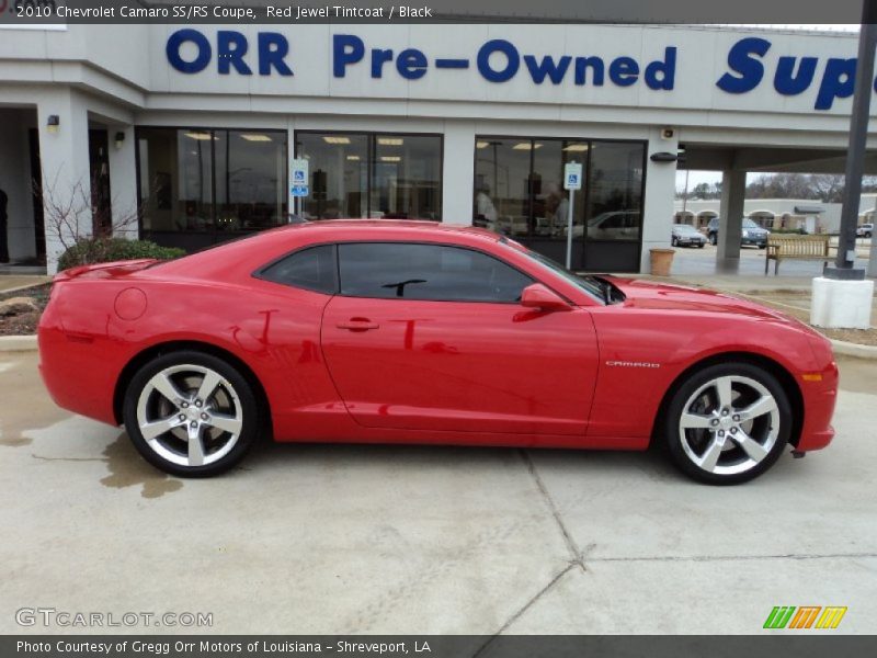 Red Jewel Tintcoat / Black 2010 Chevrolet Camaro SS/RS Coupe