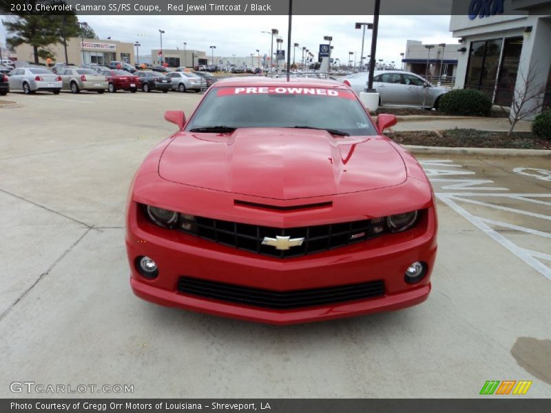 Red Jewel Tintcoat / Black 2010 Chevrolet Camaro SS/RS Coupe