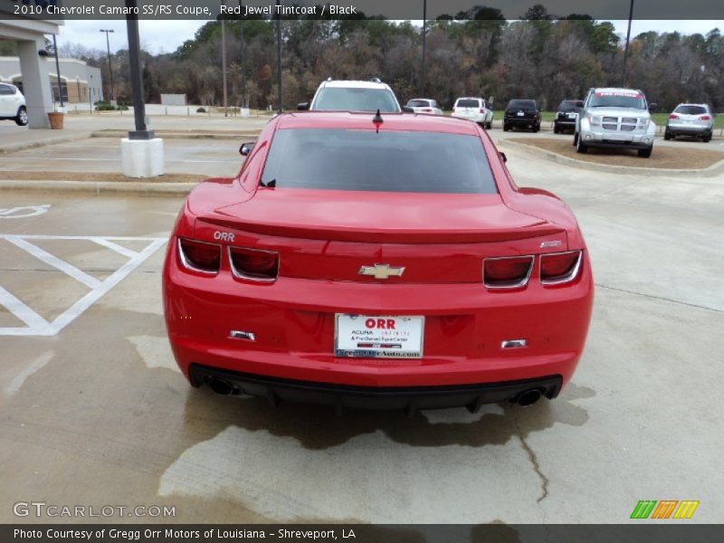 Red Jewel Tintcoat / Black 2010 Chevrolet Camaro SS/RS Coupe