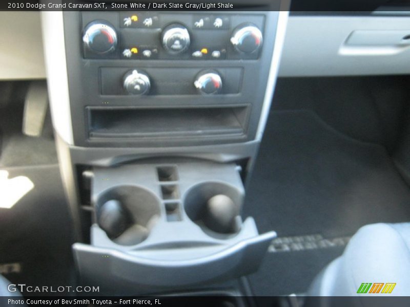 Stone White / Dark Slate Gray/Light Shale 2010 Dodge Grand Caravan SXT