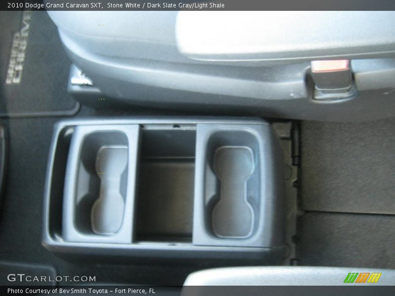 Stone White / Dark Slate Gray/Light Shale 2010 Dodge Grand Caravan SXT