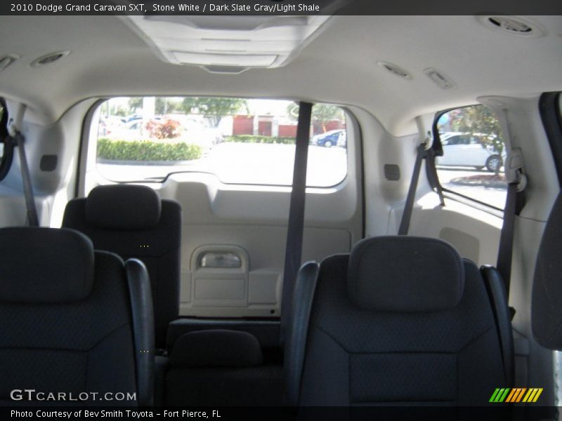 Stone White / Dark Slate Gray/Light Shale 2010 Dodge Grand Caravan SXT