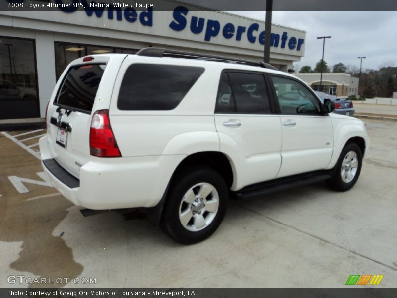 Natural White / Taupe 2008 Toyota 4Runner SR5