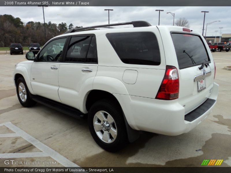 Natural White / Taupe 2008 Toyota 4Runner SR5