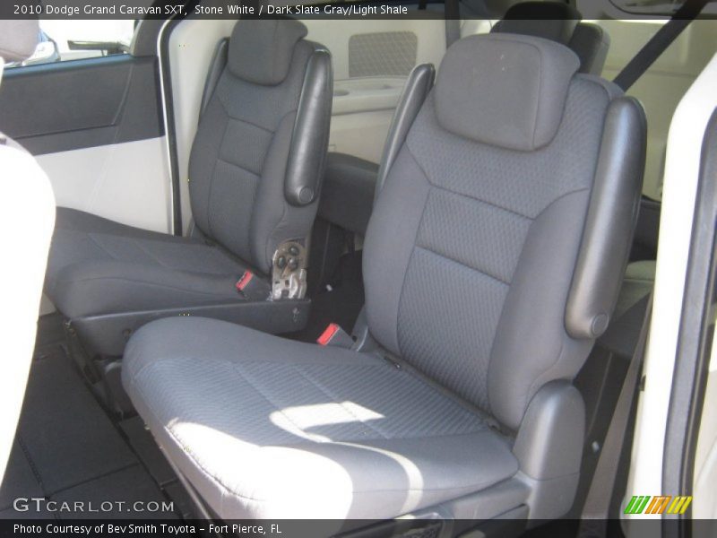 Stone White / Dark Slate Gray/Light Shale 2010 Dodge Grand Caravan SXT