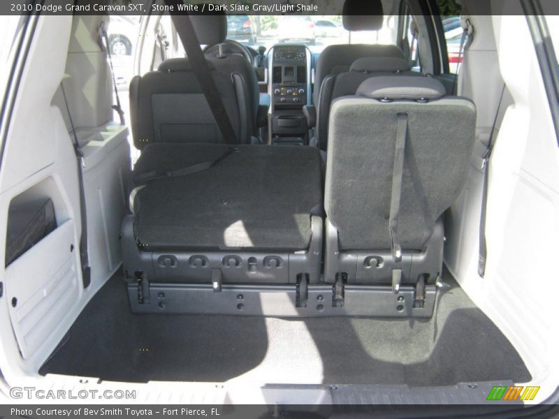 Stone White / Dark Slate Gray/Light Shale 2010 Dodge Grand Caravan SXT