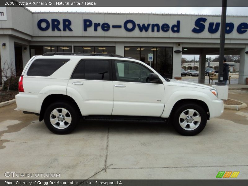 Natural White / Taupe 2008 Toyota 4Runner SR5