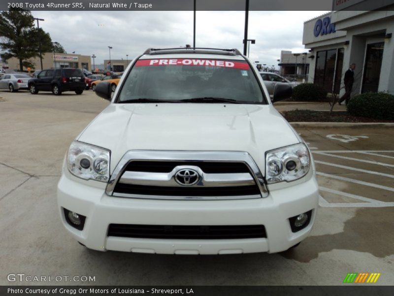 Natural White / Taupe 2008 Toyota 4Runner SR5