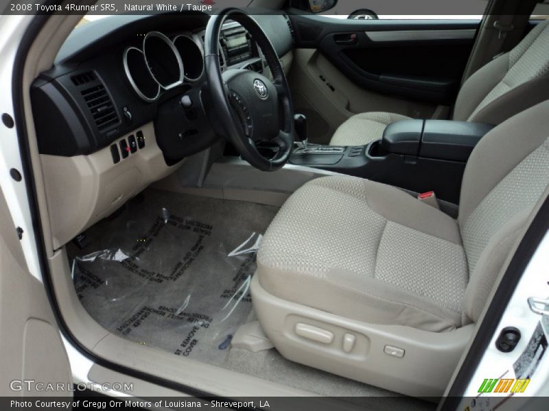 Natural White / Taupe 2008 Toyota 4Runner SR5