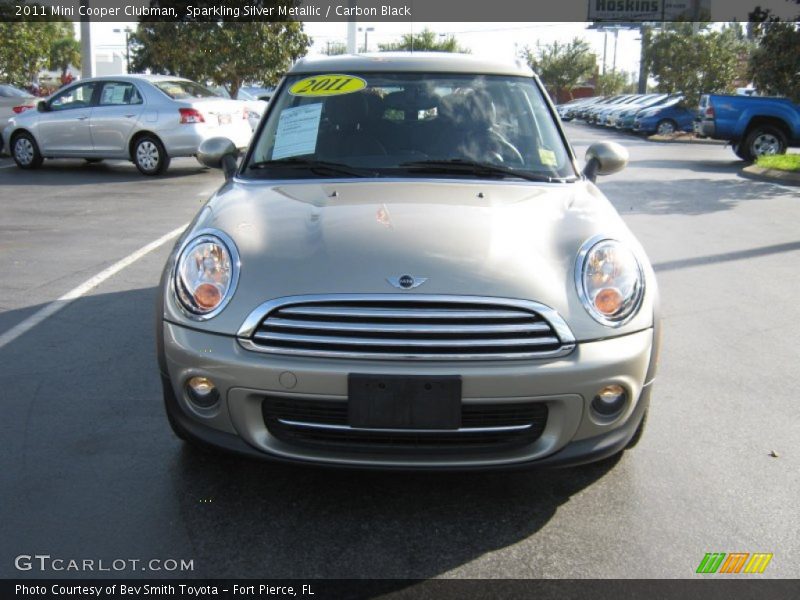 Sparkling Silver Metallic / Carbon Black 2011 Mini Cooper Clubman