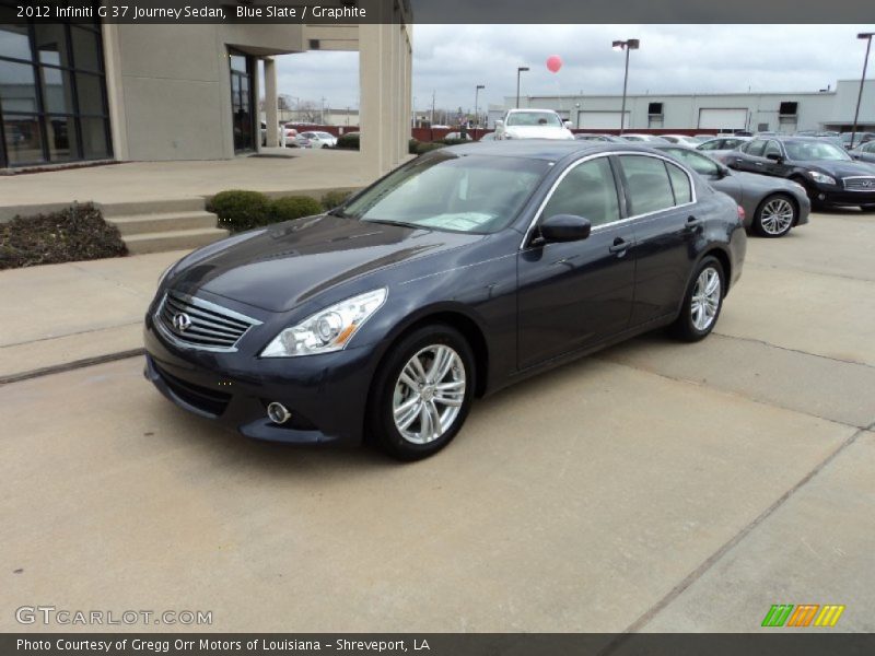 Blue Slate / Graphite 2012 Infiniti G 37 Journey Sedan