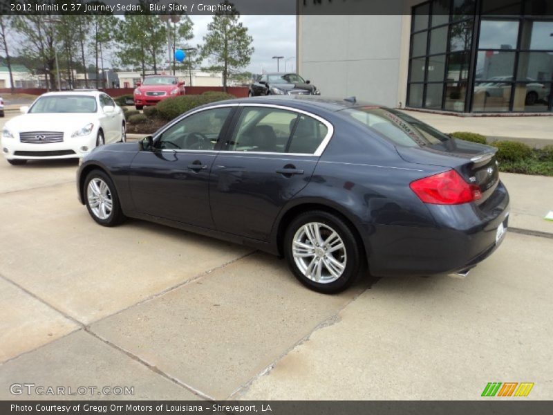 Blue Slate / Graphite 2012 Infiniti G 37 Journey Sedan