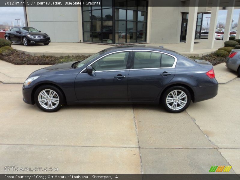 Blue Slate / Graphite 2012 Infiniti G 37 Journey Sedan