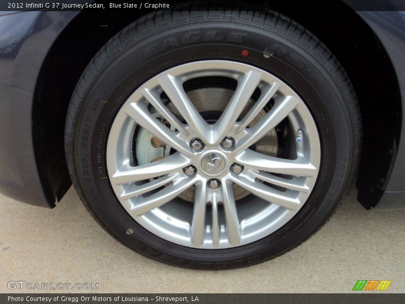 Blue Slate / Graphite 2012 Infiniti G 37 Journey Sedan