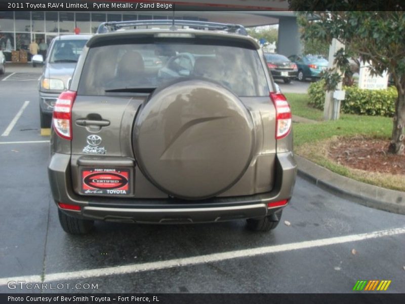 Pyrite Metallic / Sand Beige 2011 Toyota RAV4 Limited