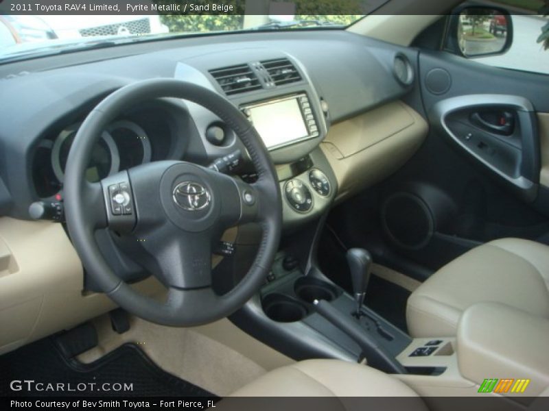 Pyrite Metallic / Sand Beige 2011 Toyota RAV4 Limited