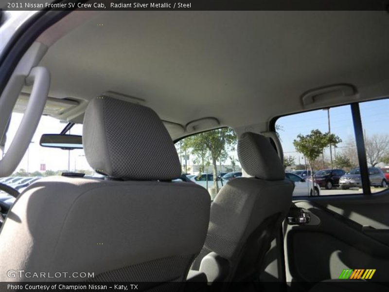 Radiant Silver Metallic / Steel 2011 Nissan Frontier SV Crew Cab
