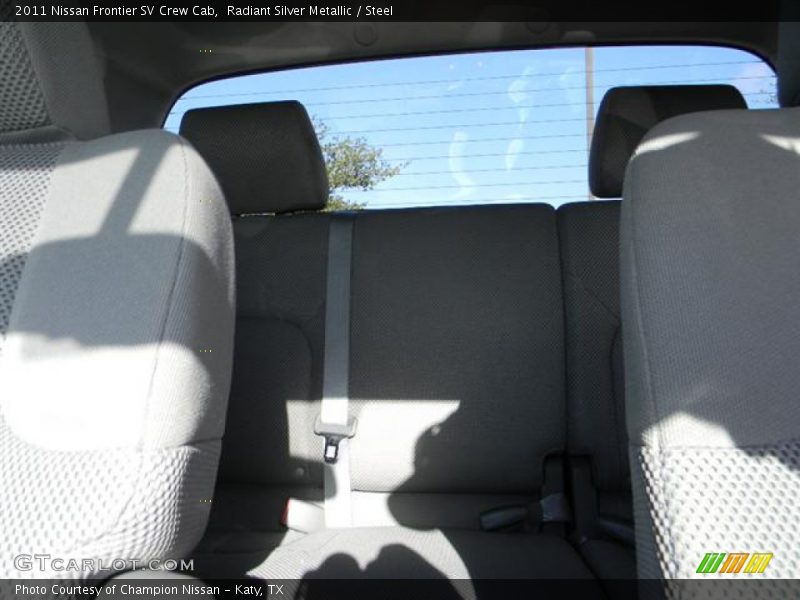 Radiant Silver Metallic / Steel 2011 Nissan Frontier SV Crew Cab