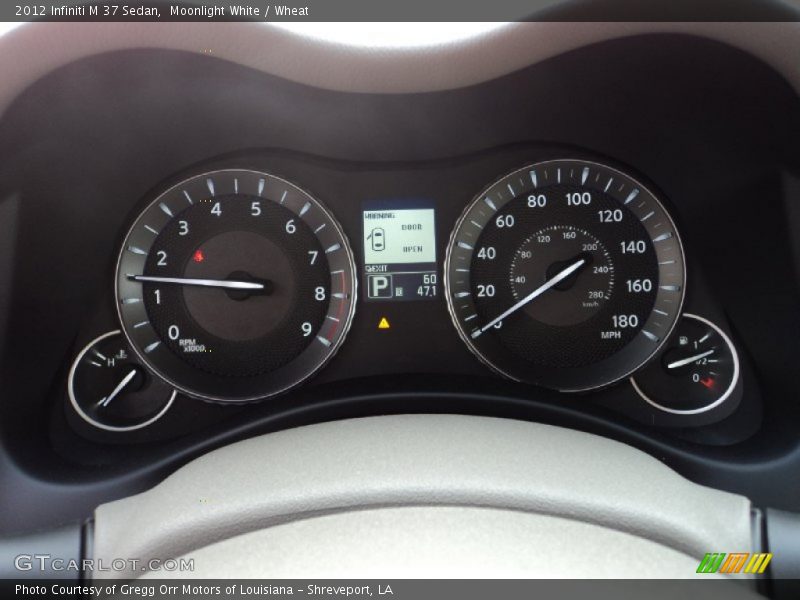  2012 M 37 Sedan 37 Sedan Gauges