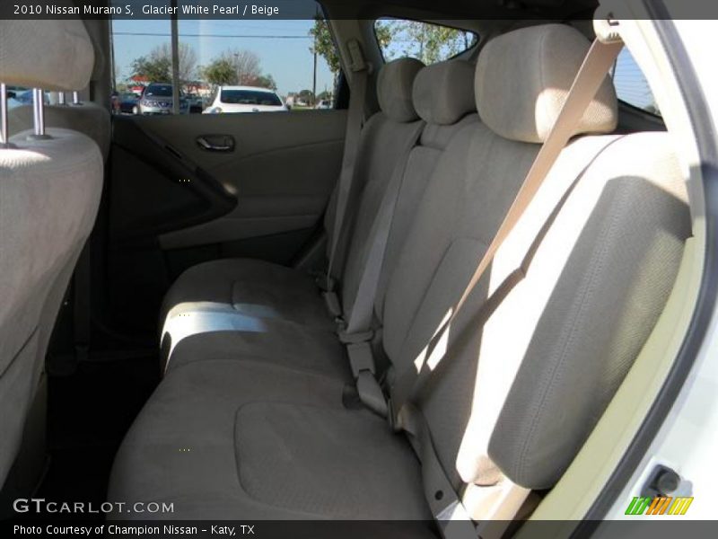Glacier White Pearl / Beige 2010 Nissan Murano S