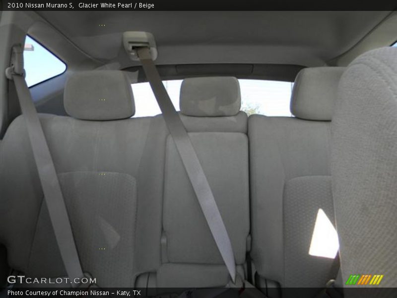 Glacier White Pearl / Beige 2010 Nissan Murano S