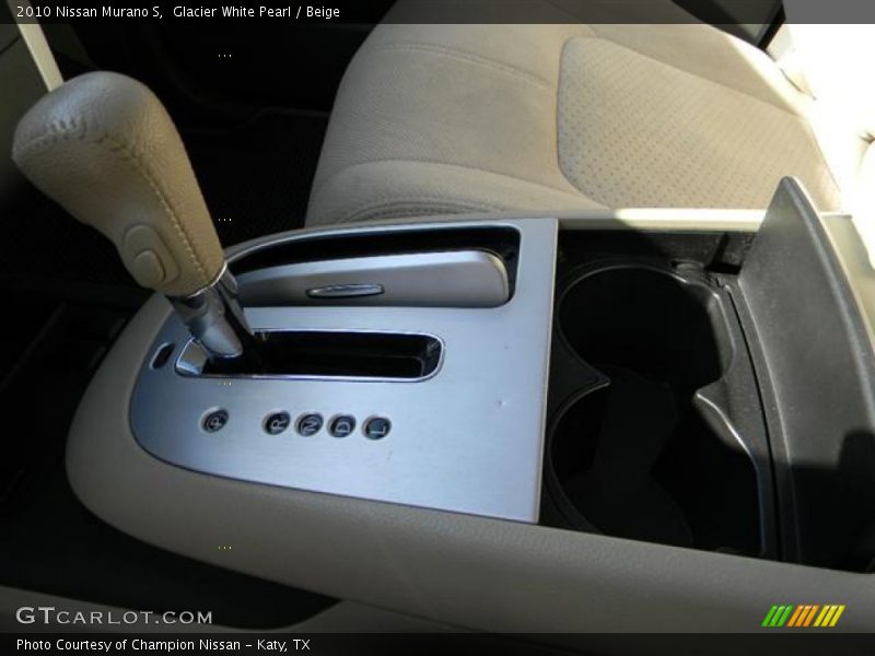 Glacier White Pearl / Beige 2010 Nissan Murano S