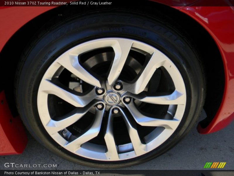 Solid Red / Gray Leather 2010 Nissan 370Z Touring Roadster