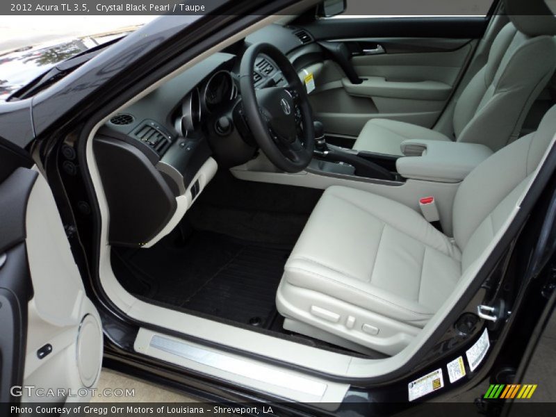  2012 TL 3.5 Taupe Interior