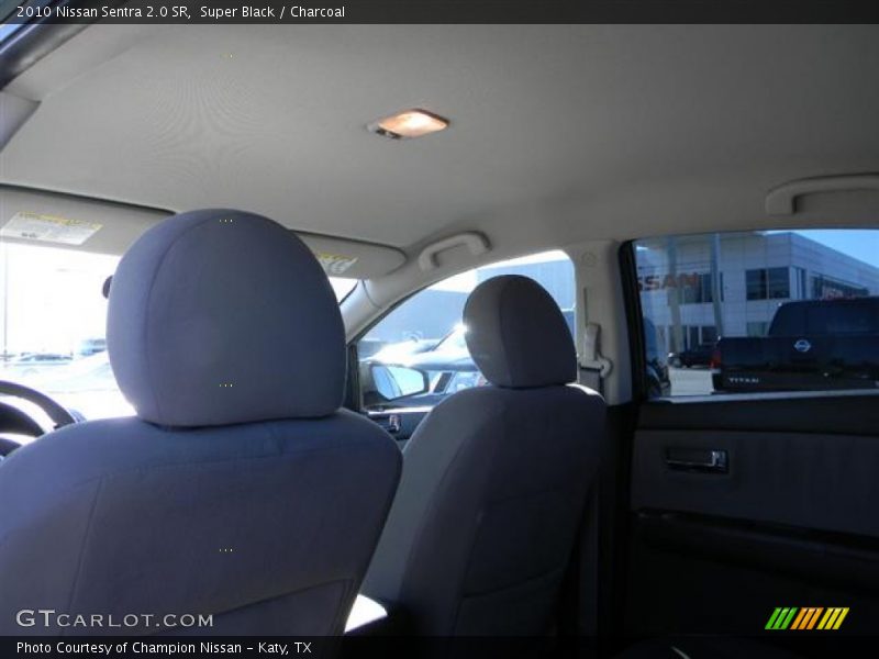 Super Black / Charcoal 2010 Nissan Sentra 2.0 SR