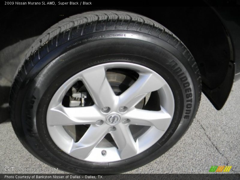 Super Black / Black 2009 Nissan Murano SL AWD