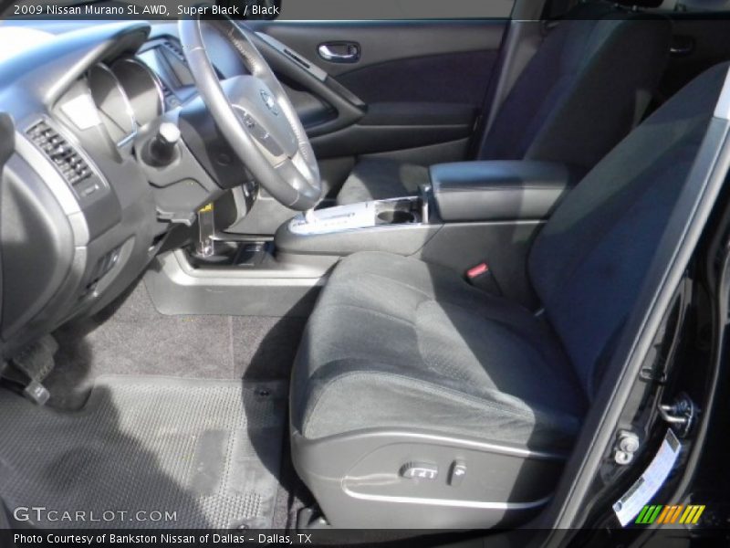 Super Black / Black 2009 Nissan Murano SL AWD