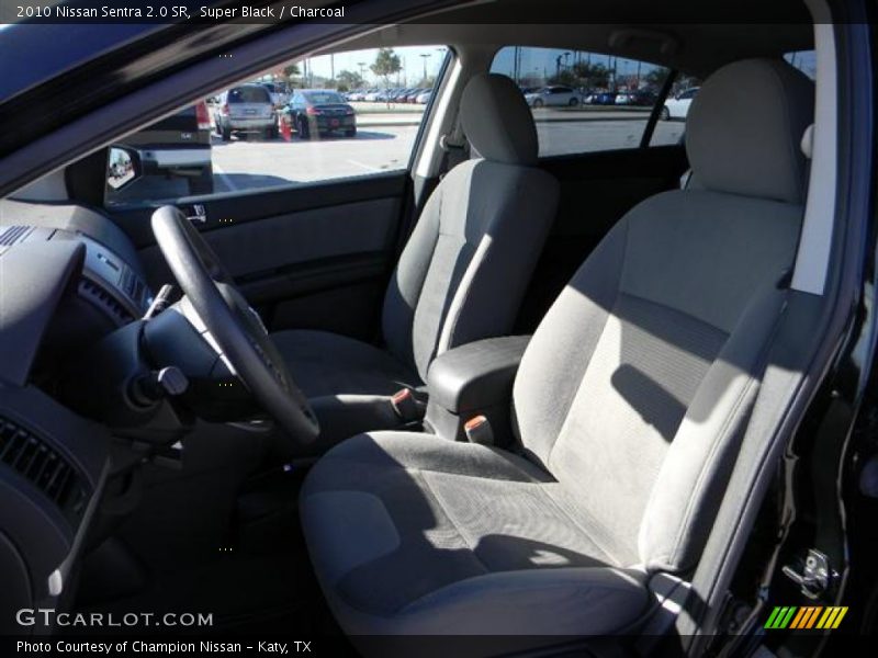 Super Black / Charcoal 2010 Nissan Sentra 2.0 SR