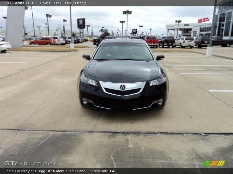 Crystal Black Pearl / Ebony 2012 Acura TL 3.5