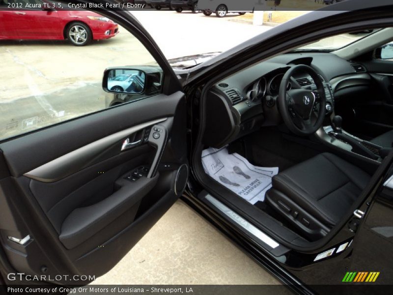 Crystal Black Pearl / Ebony 2012 Acura TL 3.5