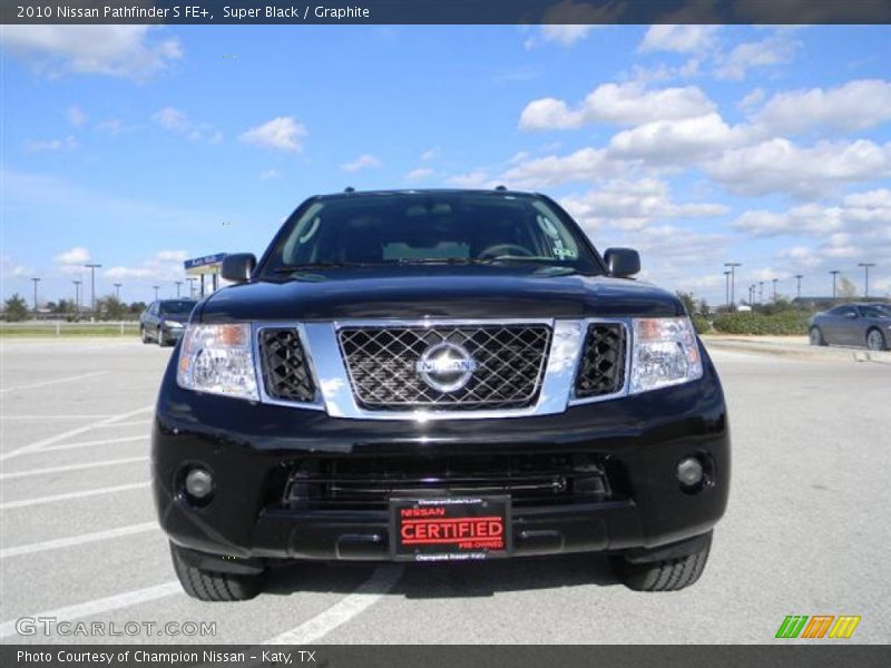 Super Black / Graphite 2010 Nissan Pathfinder S FE+