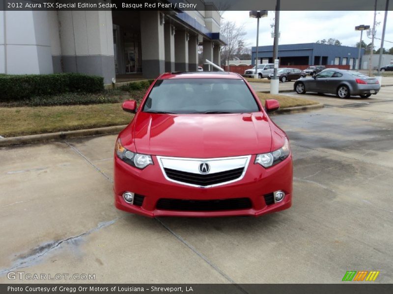 Basque Red Pearl / Ebony 2012 Acura TSX Special Edition Sedan