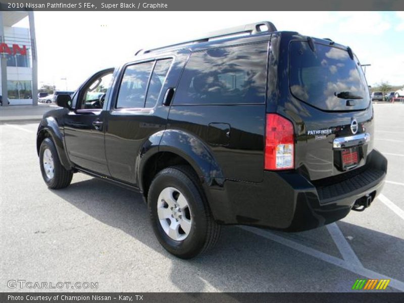 Super Black / Graphite 2010 Nissan Pathfinder S FE+