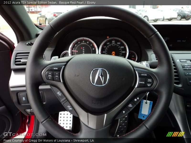  2012 TSX Special Edition Sedan Steering Wheel