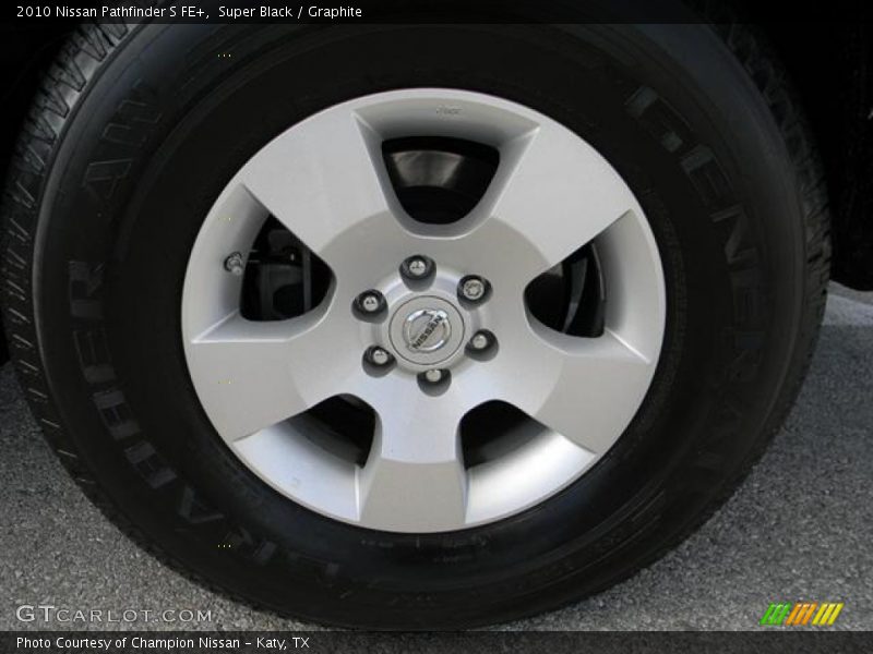 Super Black / Graphite 2010 Nissan Pathfinder S FE+