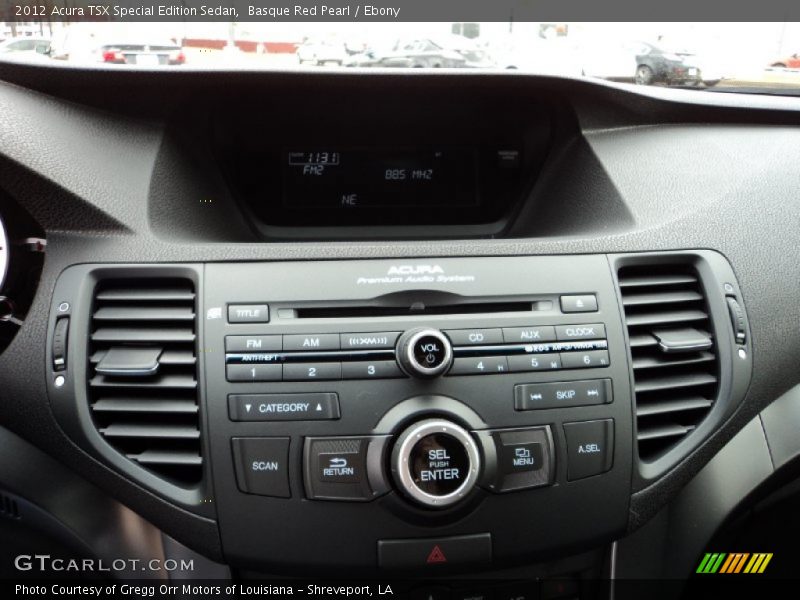 Basque Red Pearl / Ebony 2012 Acura TSX Special Edition Sedan