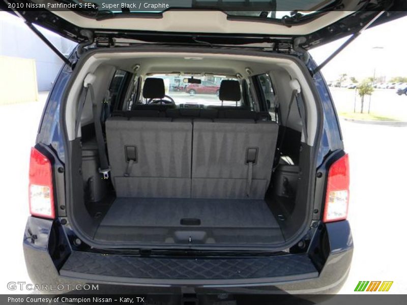 Super Black / Graphite 2010 Nissan Pathfinder S FE+