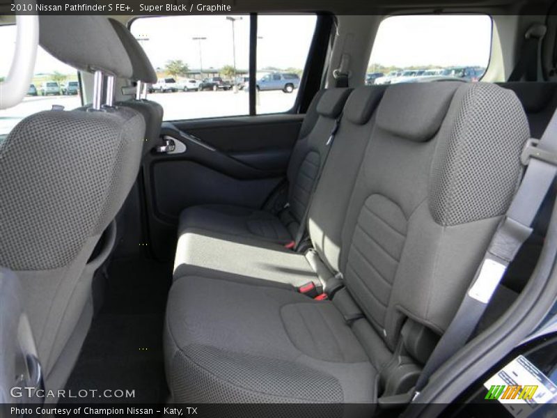 Super Black / Graphite 2010 Nissan Pathfinder S FE+