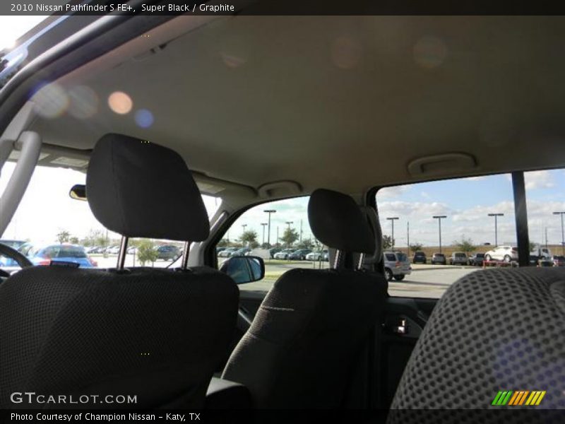 Super Black / Graphite 2010 Nissan Pathfinder S FE+