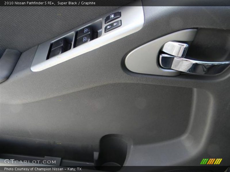 Super Black / Graphite 2010 Nissan Pathfinder S FE+