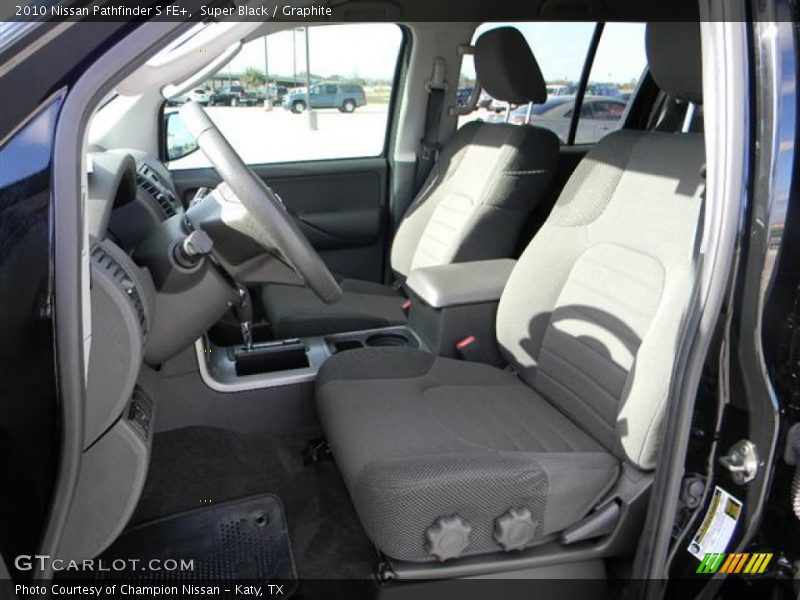 Super Black / Graphite 2010 Nissan Pathfinder S FE+