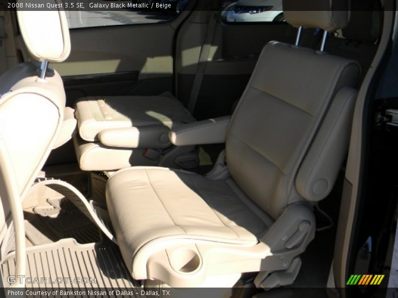 Galaxy Black Metallic / Beige 2008 Nissan Quest 3.5 SE